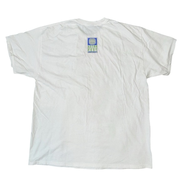 Cactus Jack AstroWorld, white T-shirt with Mouth New - Picture 2 of 2